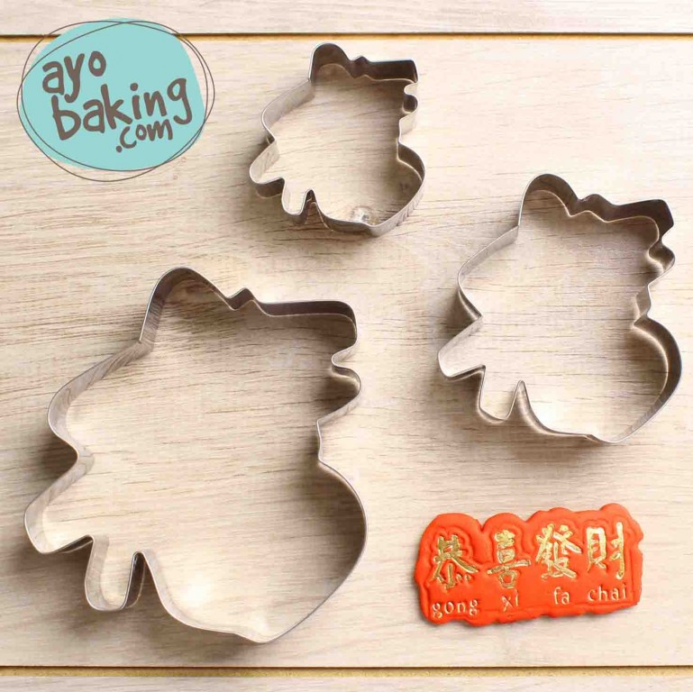 FU Cutter Set of 3 Pcs  - Ayobaking products